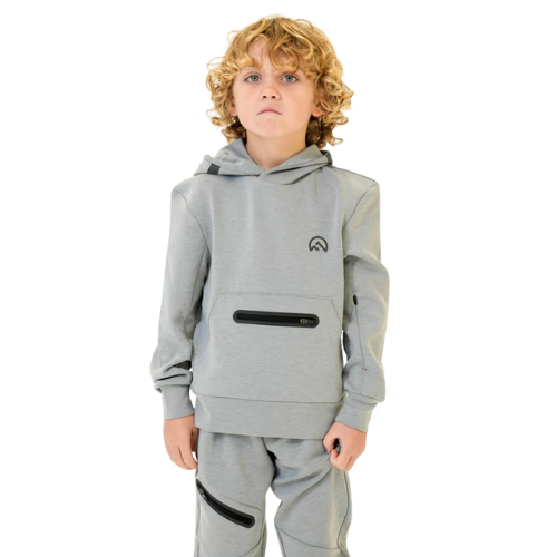 Flux Boys Grey Velar Tracksuit