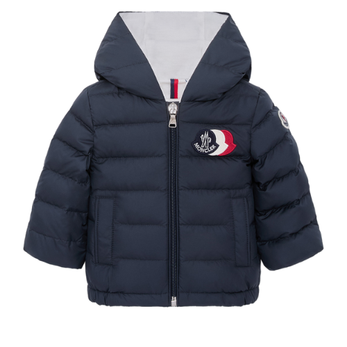 Moncler Enfant Baby Navy Hakan Puffer Jacket