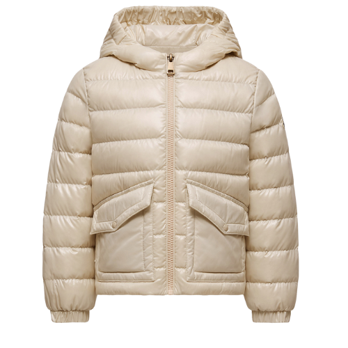 Moncler Enfant Girls Beige Ela Puffer Jacket