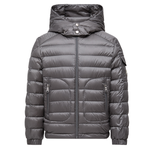 Moncler Enfant Boys Grey Lauros Puffer Jacket