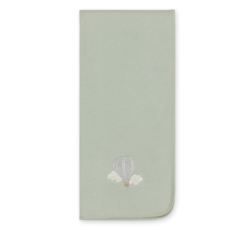 Baby Gi Mint Green Air Balloon Muslin Blanket