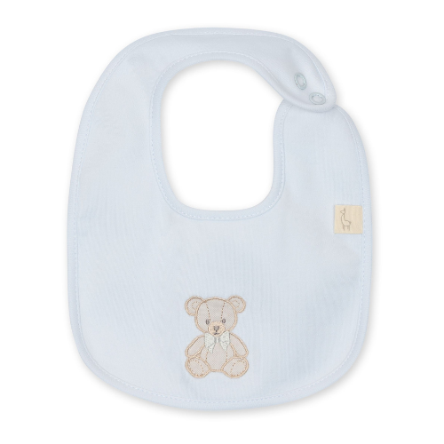 Baby Gi Blue Teddy Bib