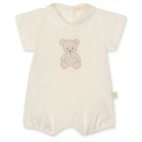 Baby Gi Ivory Teddy Romper