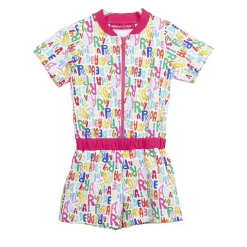 Agatha Ruiz de la Prada Letter Playsuit