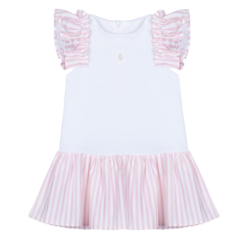 Patachou Baby Girls Stripe Pique Dress