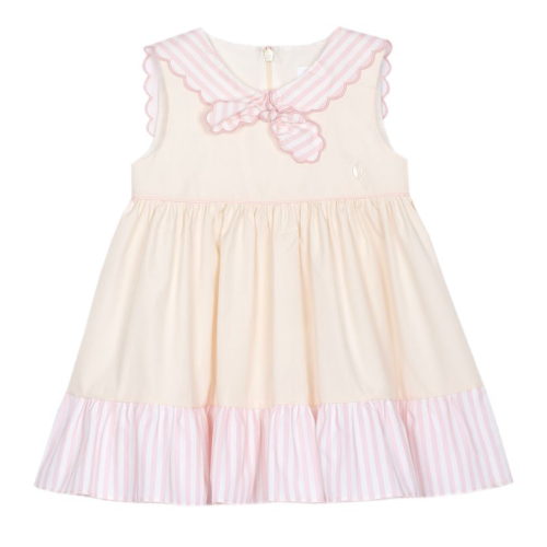 Patachou Baby Girls Stripe Poplin Dress