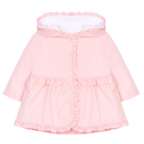 Patachou Baby Girls Pink Frill Jacket