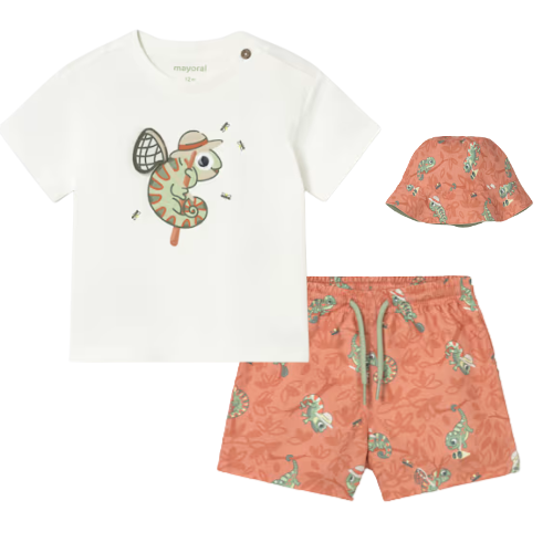 Mayoral Baby Gecko Swimshorts Set