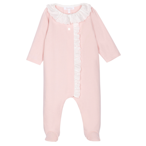 Patachou Baby Pink Frill Babygrow