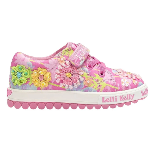 Lelli Kelly Fuchsia Flower Trainers