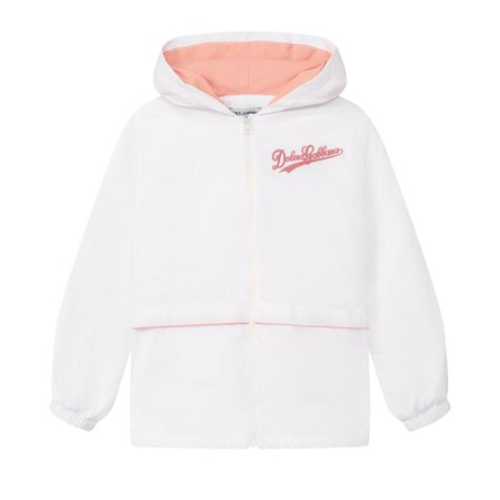 Dolce & Gabbana Girl White Logo Jacket