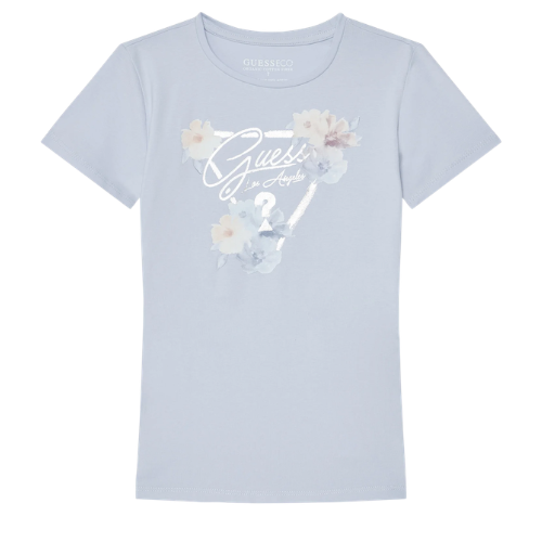 Guess Girls Blue Logo T-Shirt