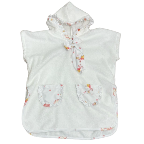 Meia Pata Girls Carousel Beach Poncho