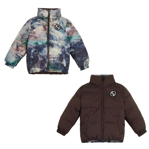 Stella McCartney Boys Earth Reversible Coat