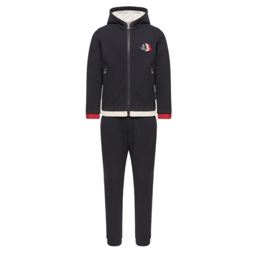 Moncler Enfant Boys Navy Tri Badge Tracksuit