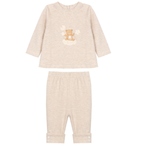 Patachou Baby Beige Bear Outfit