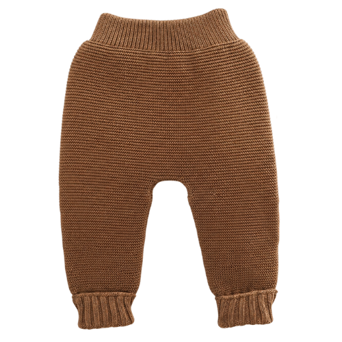Pangasa Baby Chocolate Knit Trousers