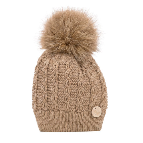 Pangasa Sand Knit Pom Pom Hat