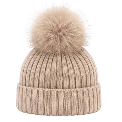 Pangasa Baby Sand Rib Pom Pom Hat