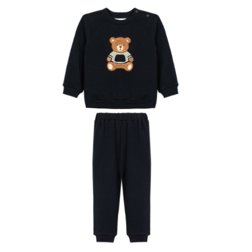 Patachou Baby Navy Bear Jogsuit