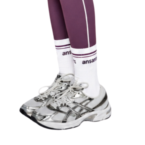Ansandro Kids Plum Logo Socks
