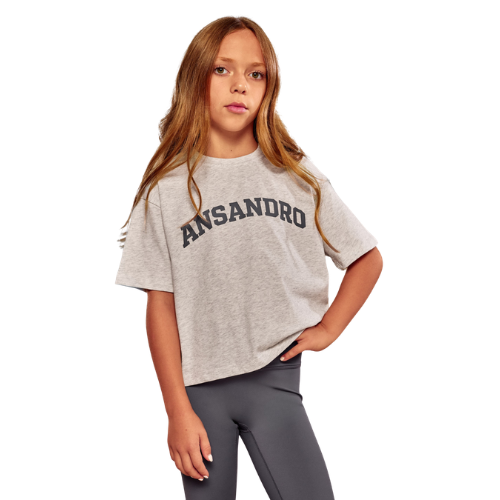 Ansandro Kids Slate T-Shirt & Leggings Set