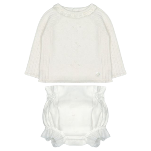 Martin Aranda Ivory Jam Pants Set