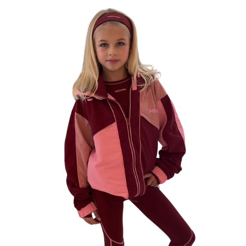 Michini Movement Berry Windbreaker Jacket