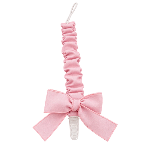 Phi Baby Pink Bow Dummy Clip