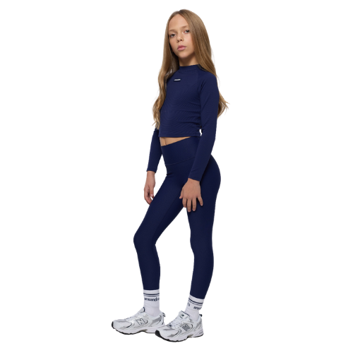Ansandro Kids Ink Ribbed Leggings Set