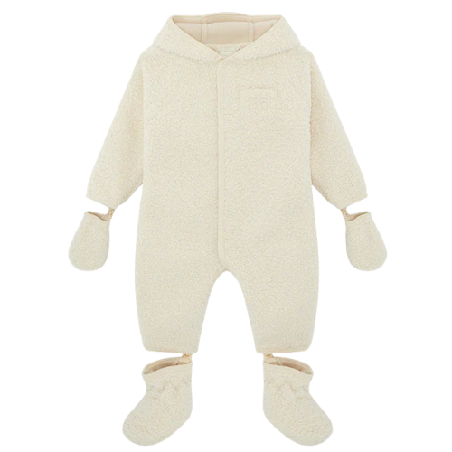 Marie Chantal Faux Shearling Pramsuit