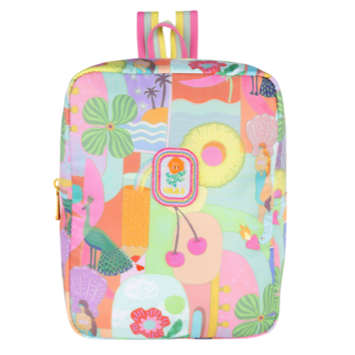 Oilily Girls Fruit Print Bobby Backpack