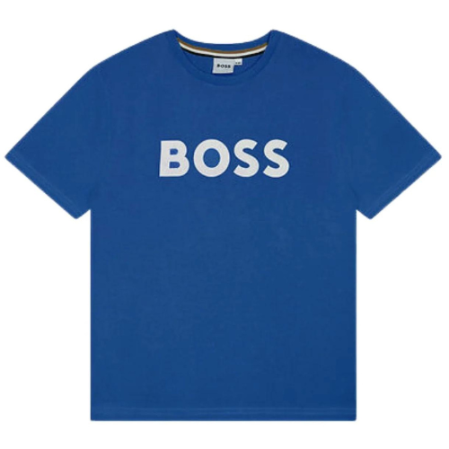 Boss Boys Royal Blue Logo T-Shirt