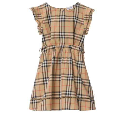 Burberry Girls Check Adele Bow Dress
