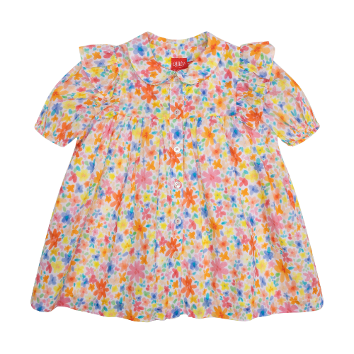 Oilily Baby Girls Delicia Floral Shirt Dress