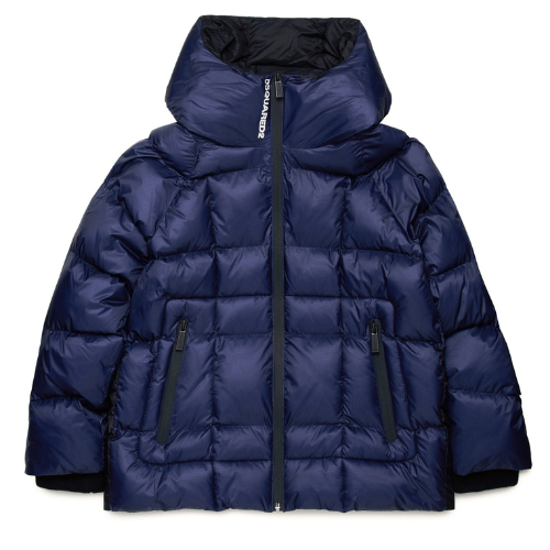 DSQUARED2 Boys Navy Puffer Coat