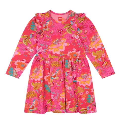 Oilily Girls Pink Flower Dream Dress