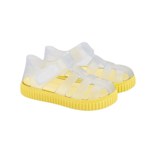 Igor Yellow Nico Crystal Jelly Sandals