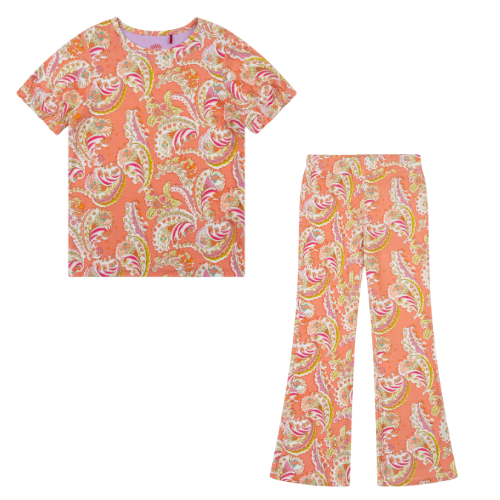 Oilily Girls Tatem/Peace Paisley Flared Set