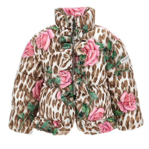 Monnalisa Girls Leopard Print Jacket MONNALISA Teddy Coat Girl 3-8