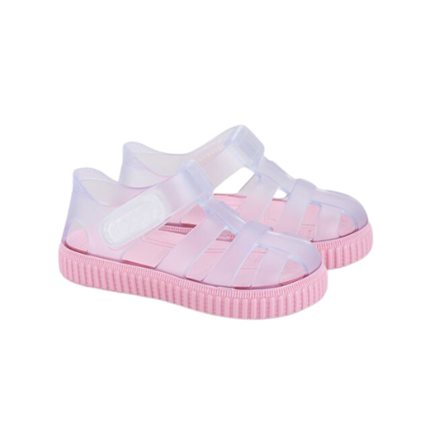 Crystal jelly sandals online