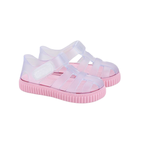 Pink jelly heels sales
