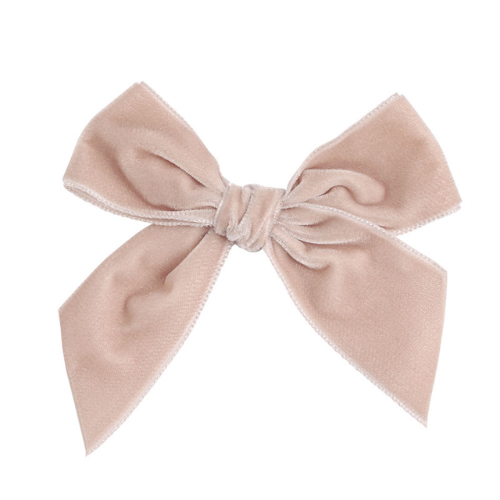 Condor Nude Velvet Bow