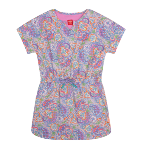 Oilily Girls Purple Paisley Dorty Dress