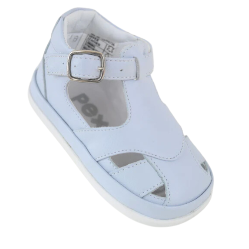 Pex Baby Blue Christobal Caged Shoes