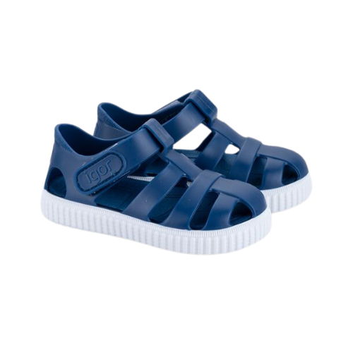 Igor Navy Nico Jelly Sandals
