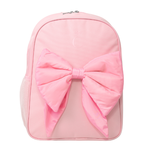 Caramelo Girls Pink Bow Backpack