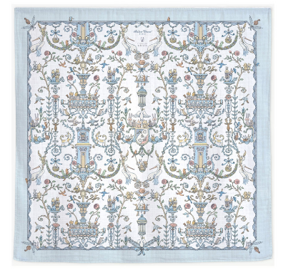 Atelier Choux Blue Toile de Jouy Carre