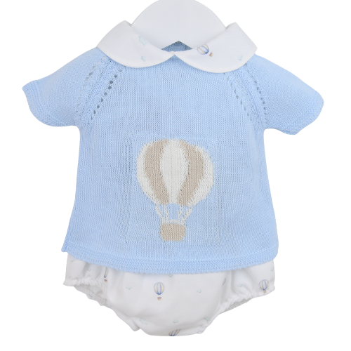 Pex Baby Blue Hot Air Balloon Outfit