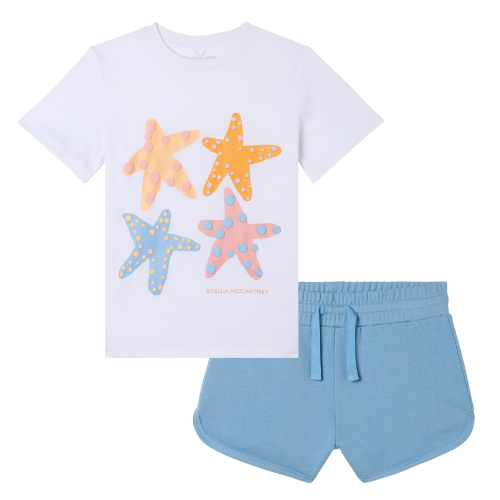 Stella McCartney Girls Starfish Shorts Set